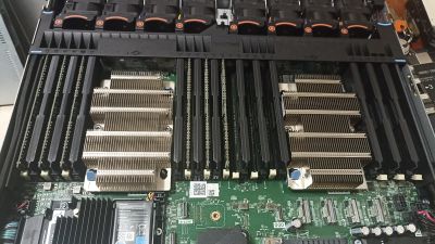Dell 1U 8SFF R640, 2x Xeon Gold 6138, 96GB RAM