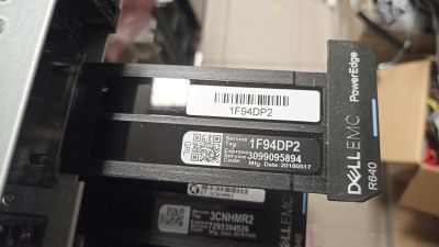 Dell R640 1U 8SFF 2PSU, 2x Xeon Gold 6138 - 1F94DP2