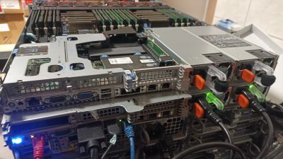 Dell R640 1U 8SFF 2PSU, 2x Xeon Gold 6138 - 2061HQ2