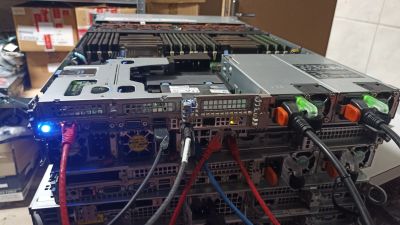 Dell R640 1U 4LFF 2PSU, 2x Xeon Gold 5118 - 3CRJFV2