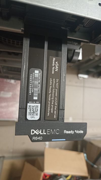 Dell R640 1U 10SFF 2PSU, 2x Xeon Gold 5120 - 4P537Y3