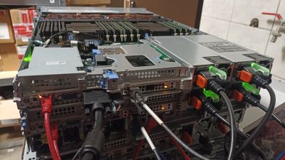 Dell R640 1U 4LFF 2PSU, 2x Xeon Gold 5118 - DJ2XKQ2