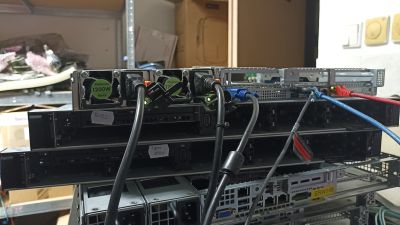 Gigabyte 1U 10SFF 2PSU R181-2A0, 2x Xeon Gold 5118, 16GB RAM