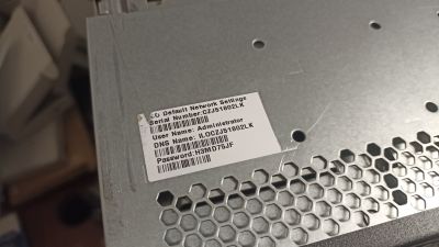 HP ProLiant DL360 Gen9 1U 8SFF 1PSU, 2x E5-2650v3, 128GB RAM - CZJ51802LK