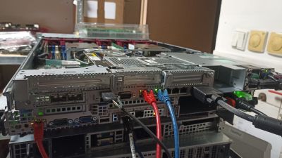 HP ProLiant DL360 Gen9 1U 4LFF 1PSU, 2x E5-2620v4, 16GB RAM, 4x 3TB SAS - MXQ63703V4