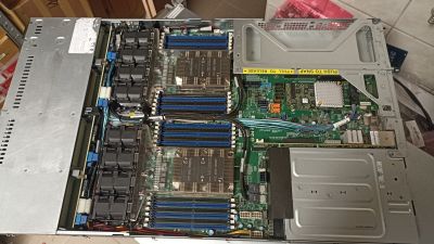 Supermicro 1U 4LFF (4NVME) 2PSU 6019U-TR4T, 2x Intel Xeon