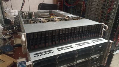 Supermicro 2U 24SFF 2PSU, MZ31-AR0-00, AMD EPYC 7401P 24C/48T