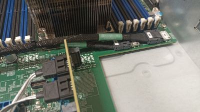 Supermicro 2U 12LFF (4NVME) 2PSU 6029U-TRT, 2xGold 6154, GPU ready