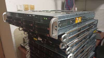 Supermicro 2U 8LFF 2PSU, X11DPi-N, 2x Xeon Gold 6138, 32GB RAM