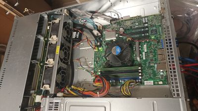 Supermicro 2U 8LFF 2PSU, X11SSL-F, E3-1230v5, 8GB RAM