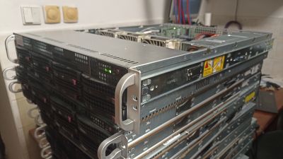 Supermicro 2U 8LFF 2PSU, X11SSL-F, E3-1230v5, 8GB RAM