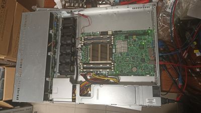 1U Supermicro 4LFF 1PSU, X9SRW-F, E5-2650Lv2, 32GB RAM