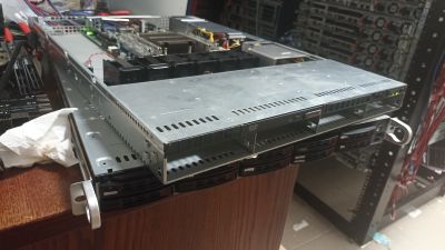 1U Supermicro 4LFF 1PSU, X9SRW-F, E5-2650Lv2, 32GB RAM