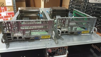 2U Supermicro 2U2N 6027TR, 2xE5-2650L, 64GB RAM