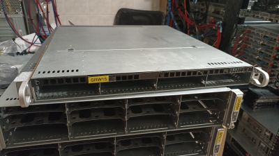 Supermicro 1U SC813MTQ-R400CB 4x3,5", 2x 400W PSU